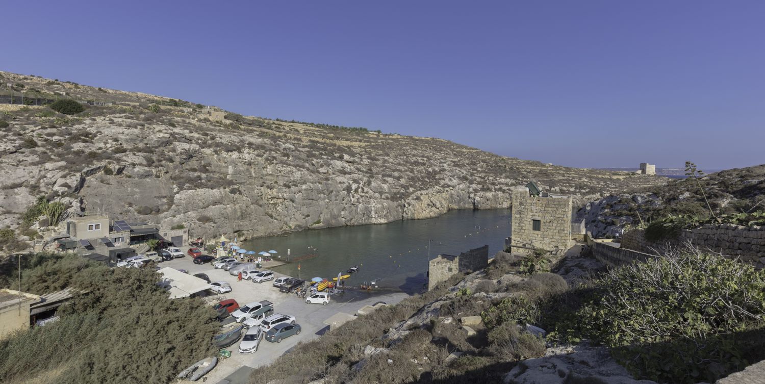 Mġarr ix-Xini, Gozo — filming location for By the Sea, and a dive site