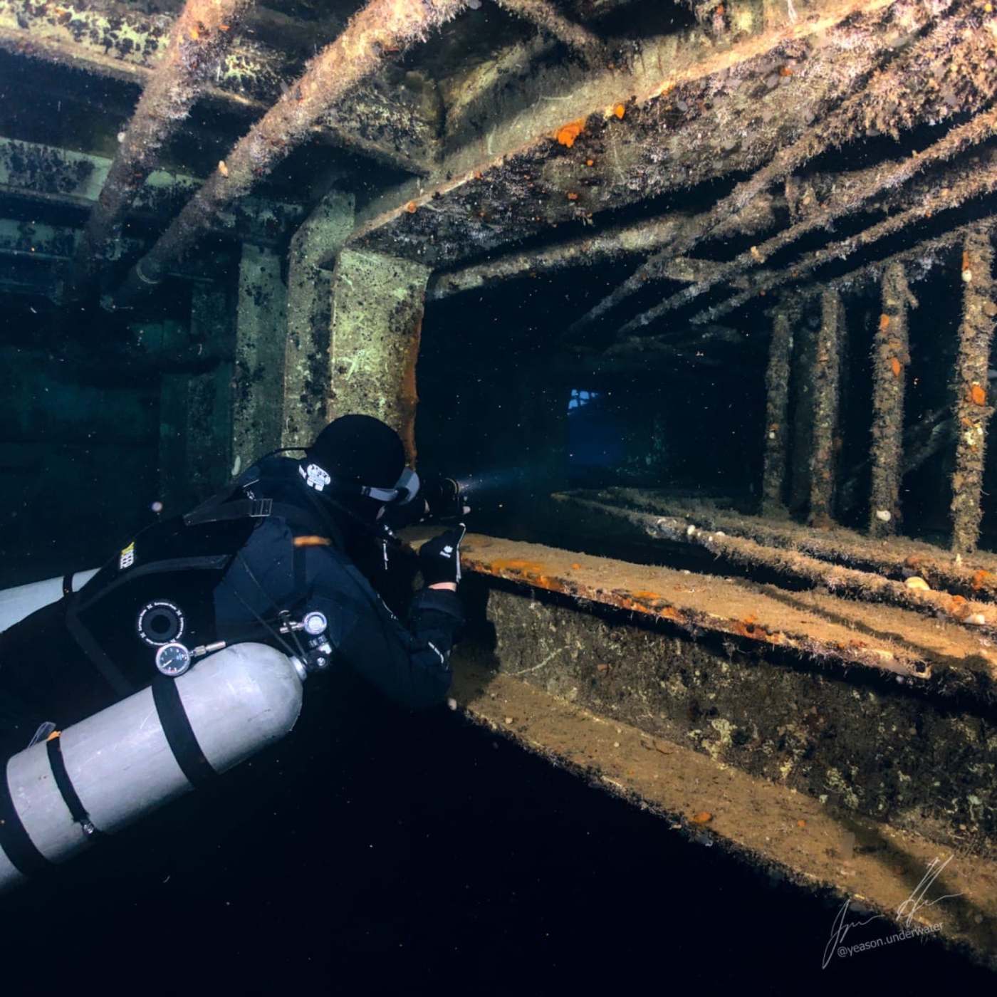 TDI Advanced Wreck Diver Course Malta